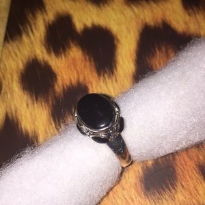Black onyx ring